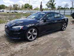 Salvage cars for sale from Copart Fort Pierce, FL: 2020 Audi A5 Premium Plus