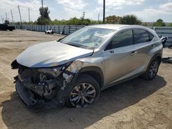 Salvage cars for sale from Copart Miami, FL: 2020 Lexus NX 300 F Sport