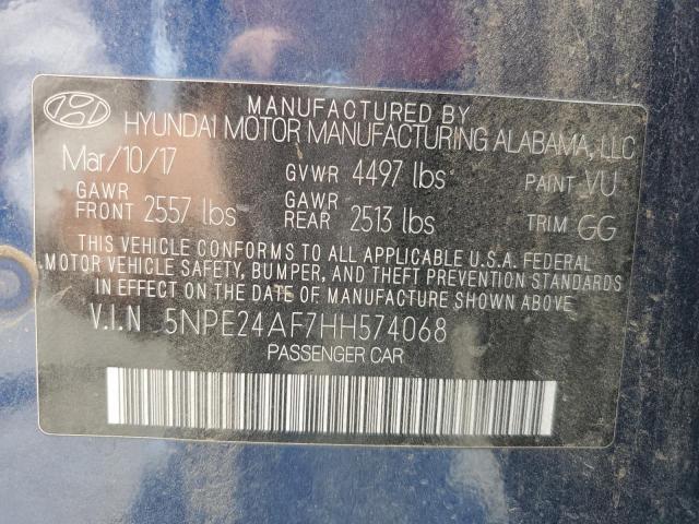2017 Hyundai Sonata SE