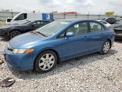 Honda Civic salvage cars for sale: 2008 Honda Civic LX