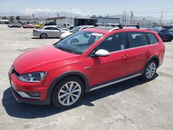 Volkswagen Vehiculos salvage en venta: 2017 Volkswagen Golf Alltrack S