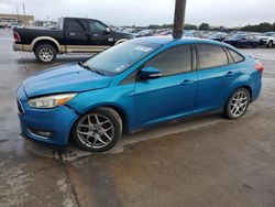 Salvage cars for sale from Copart Grand Prairie, TX: 2015 Ford Focus SE