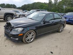 Mercedes-Benz salvage cars for sale: 2012 Mercedes-Benz C 300 4matic