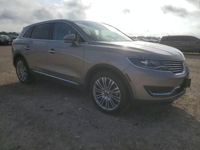 2018 Lincoln MKX Reserve