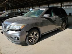 Nissan Vehiculos salvage en venta: 2017 Nissan Pathfinder S