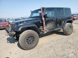 Jeep salvage cars for sale: 2011 Jeep Wrangler Unlimited Sahara