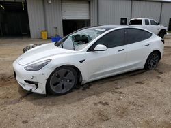 Tesla salvage cars for sale: 2022 Tesla Model 3