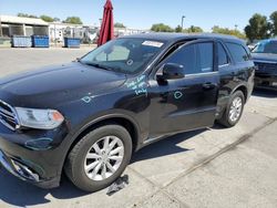 Vehiculos salvage en venta de Copart Sacramento, CA: 2015 Dodge Durango SXT