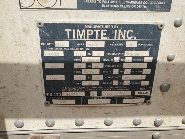 2012 Timpte Hopper