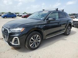 Salvage cars for sale from Copart San Antonio, TX: 2024 Audi Q5 Premium Plus 45