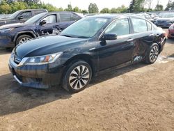 Honda Accord salvage cars for sale: 2014 Honda Accord Hybrid EXL