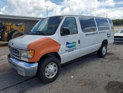 Ford Econoline e350 Super Duty Vehiculos salvage en venta: 1999 Ford Econoline E350 Super Duty Wagon