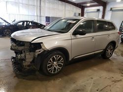 Mitsubishi salvage cars for sale: 2017 Mitsubishi Outlander ES