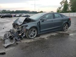 Salvage cars for sale from Copart Dunn, NC: 2015 Ford Fusion Titanium