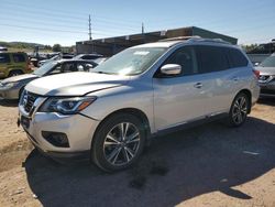 Vehiculos salvage en venta de Copart Colorado Springs, CO: 2017 Nissan Pathfinder S