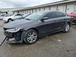 Salvage cars for sale from Copart Louisville, KY: 2015 Chrysler 200 Limited