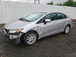 Honda salvage cars for sale: 2015 Honda Civic LX