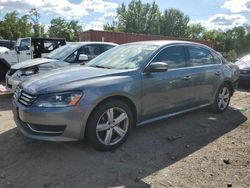 Volkswagen Vehiculos salvage en venta: 2013 Volkswagen Passat SE