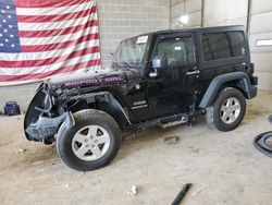 Jeep Wrangler salvage cars for sale: 2015 Jeep Wrangler Sport