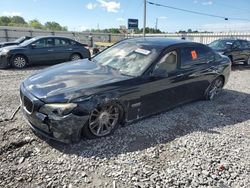 BMW salvage cars for sale: 2012 BMW 750 LI