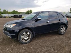 Acura salvage cars for sale: 2009 Acura MDX