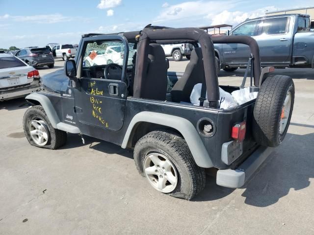 2004 Jeep Wrangler / TJ Sport