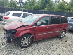 Chrysler salvage cars for sale: 2015 Chrysler Town & Country Touring L