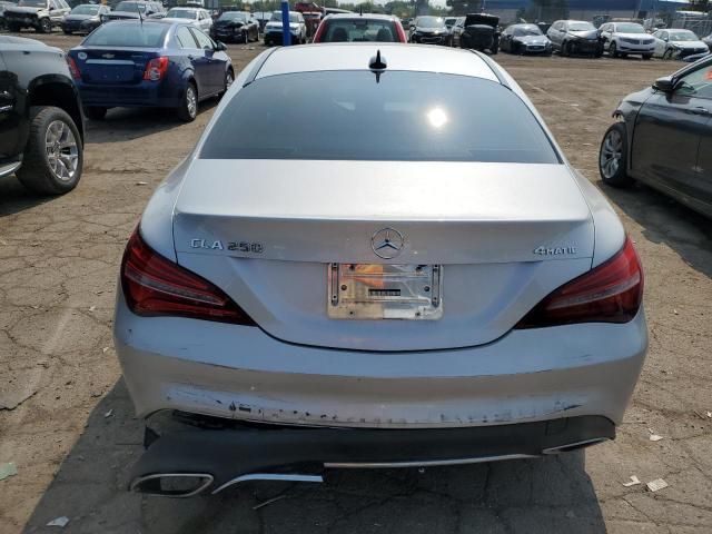 2018 Mercedes-Benz CLA 250 4matic