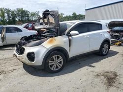 Salvage cars for sale from Copart Spartanburg, SC: 2017 KIA Sportage LX