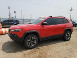 Jeep Cherokee salvage cars for sale: 2019 Jeep Cherokee Trailhawk