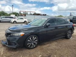 Honda salvage cars for sale: 2022 Honda Civic EX