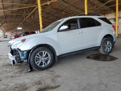 Chevrolet Equinox salvage cars for sale: 2016 Chevrolet Equinox LT