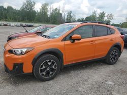 Subaru Crosstrek salvage cars for sale: 2018 Subaru Crosstrek Premium