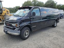 GMC salvage cars for sale: 2002 GMC Savana G3500