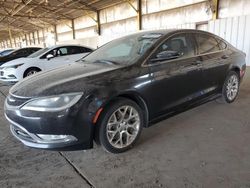 Chrysler salvage cars for sale: 2015 Chrysler 200 C