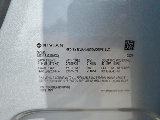 2024 Rivian R1S Adventure