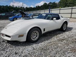 Chevrolet Corvette salvage cars for sale: 1981 Chevrolet Corvette