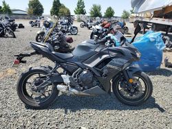 Kawasaki salvage cars for sale: 2024 Kawasaki EX650 R