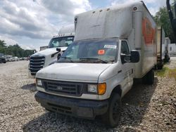 Ford Econoline e450 Super Duty salvage cars for sale: 2007 Ford Econoline E450 Super Duty Cutaway Van