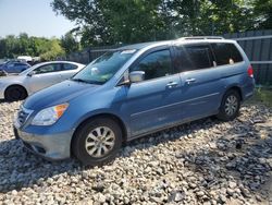 Honda Odyssey ex salvage cars for sale: 2009 Honda Odyssey EX