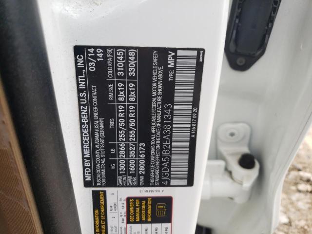 2014 Mercedes-Benz ML 350