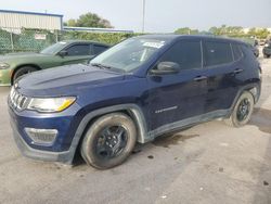 Vehiculos salvage en venta de Copart Orlando, FL: 2018 Jeep Compass Sport