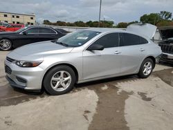 Salvage cars for sale from Copart Wilmer, TX: 2017 Chevrolet Malibu LS