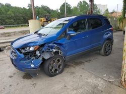 Salvage cars for sale from Copart Gaston, SC: 2018 Ford Ecosport SES