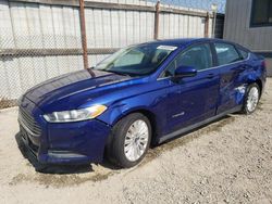 Ford Fusion salvage cars for sale: 2015 Ford Fusion S Hybrid