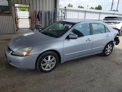 Honda salvage cars for sale: 2005 Honda Accord EX