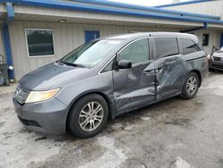 Honda Odyssey ex salvage cars for sale: 2012 Honda Odyssey EX