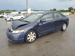 Honda salvage cars for sale: 2007 Honda Civic LX