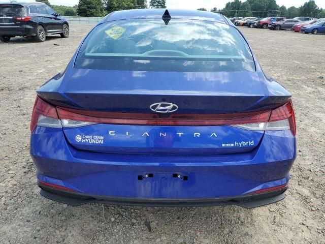 2023 Hyundai Elantra Blue