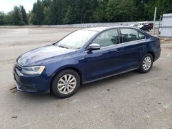Salvage cars for sale from Copart Arlington, WA: 2013 Volkswagen Jetta Hybrid